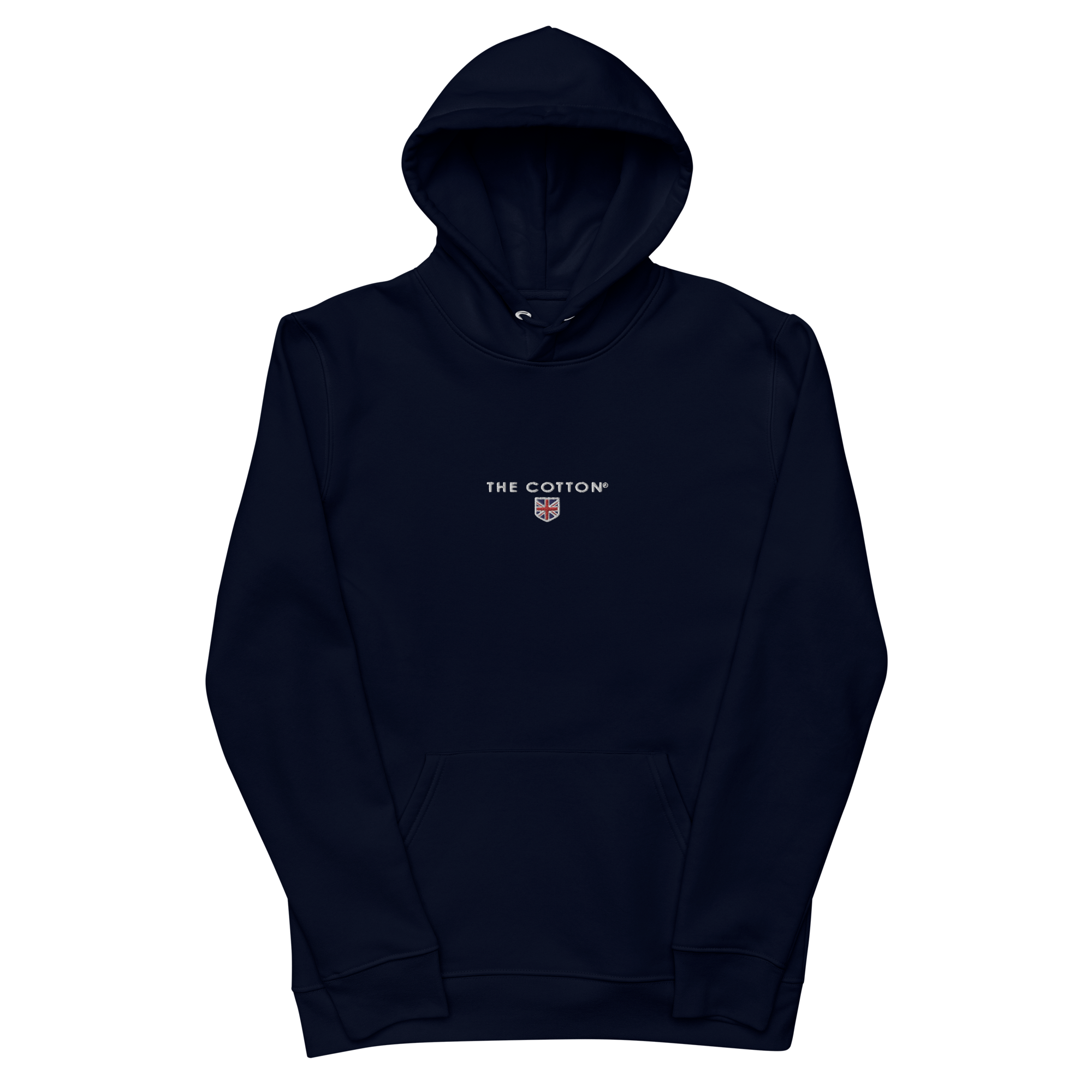 The Cotton Original Sweat Hoodie - Navy Blue sweat hoodies - made in England - The cotton london