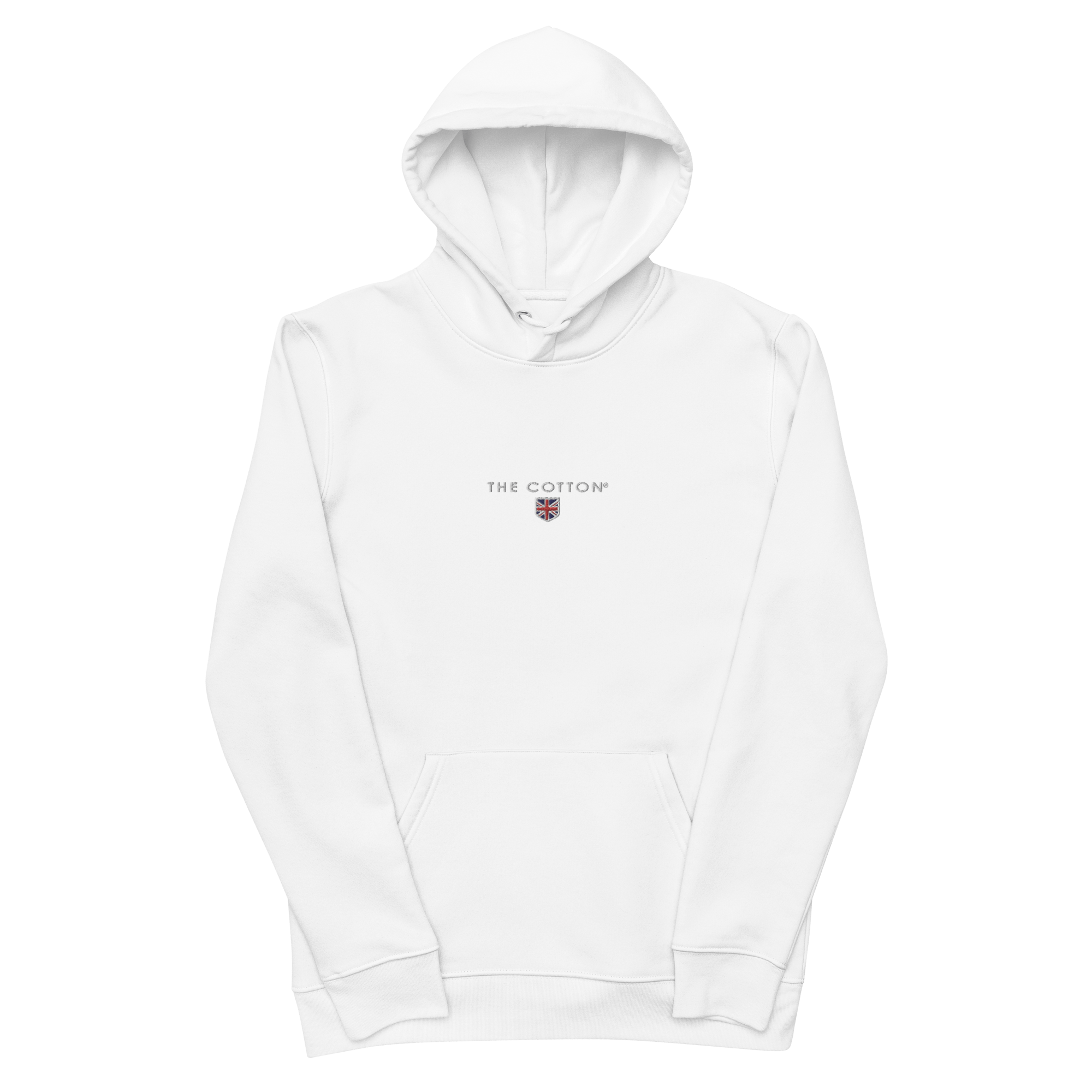 The Cotton Original Sweat Hoodie - White sweat hoodies - made in England - The cotton london