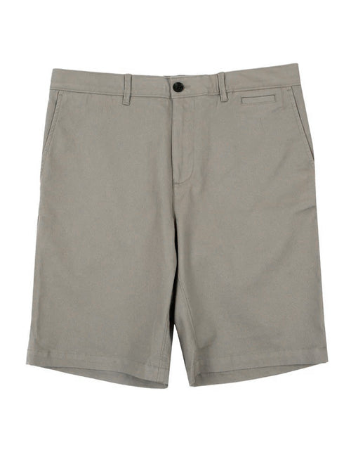 SLIM FIT ITALIAN CHINO SHORTS – LIGHT GREY
