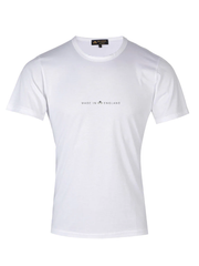 The Cotton Made In England Pure Supima White T-Shirt