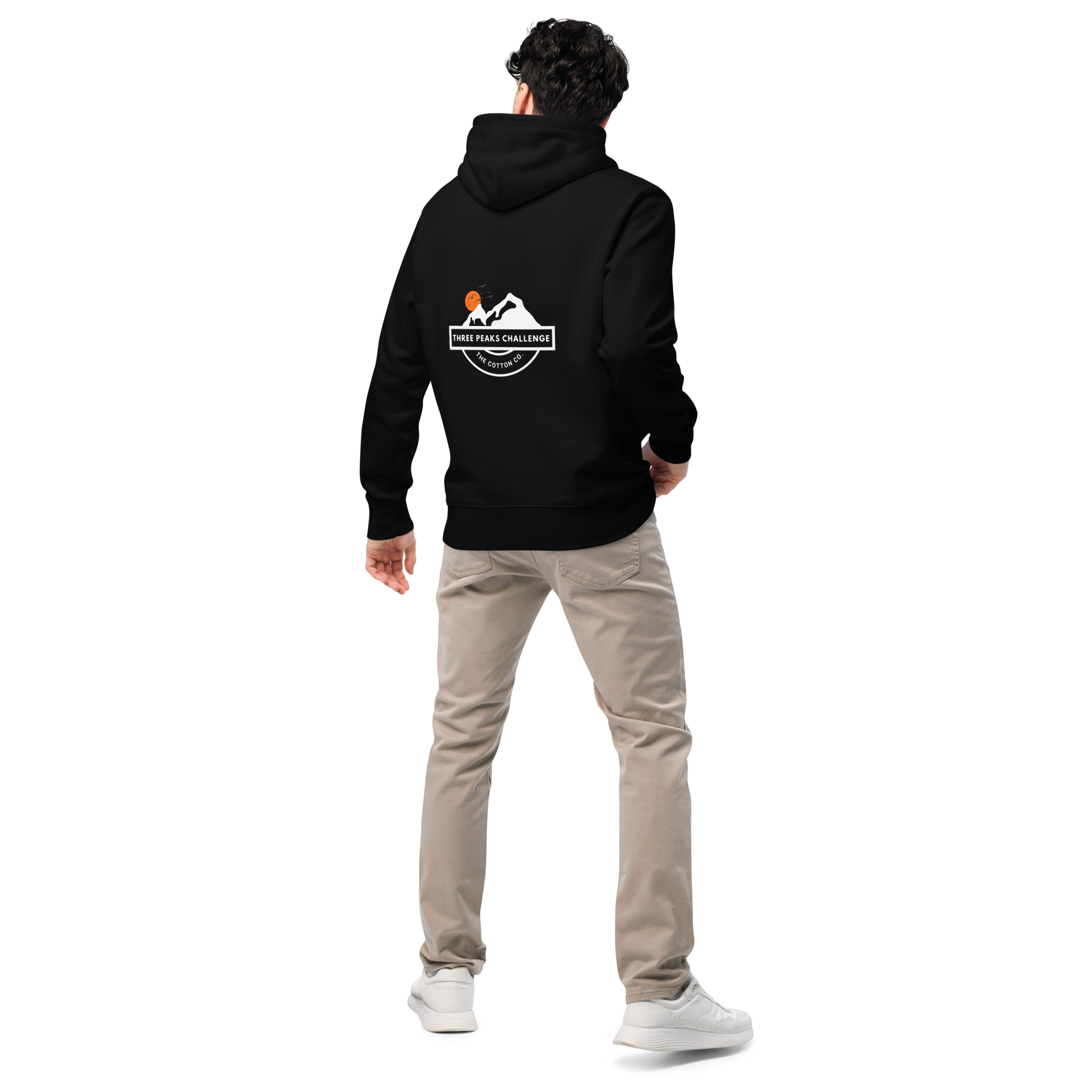 The Cotton Original Mountain Challenge Hoodie - Black