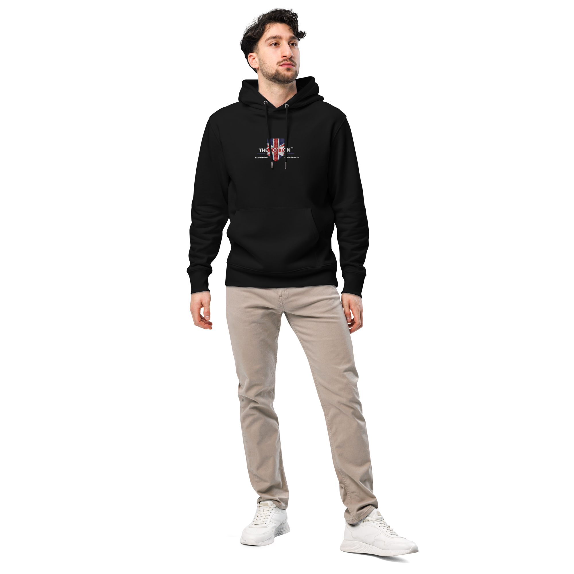 The Cotton Original Three Peaks Hoodie - Black