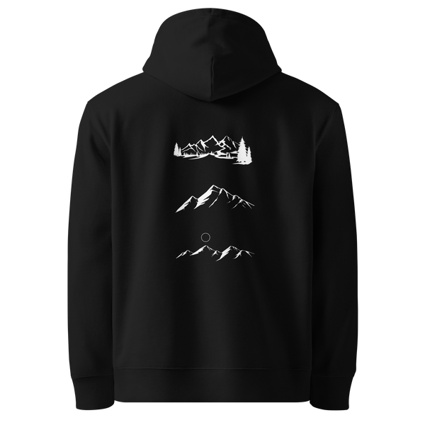The Cotton Original Triple Peak Hoodie - Black