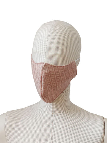 The Cotton® Tweed Face Cloth Mask- Silver Grey