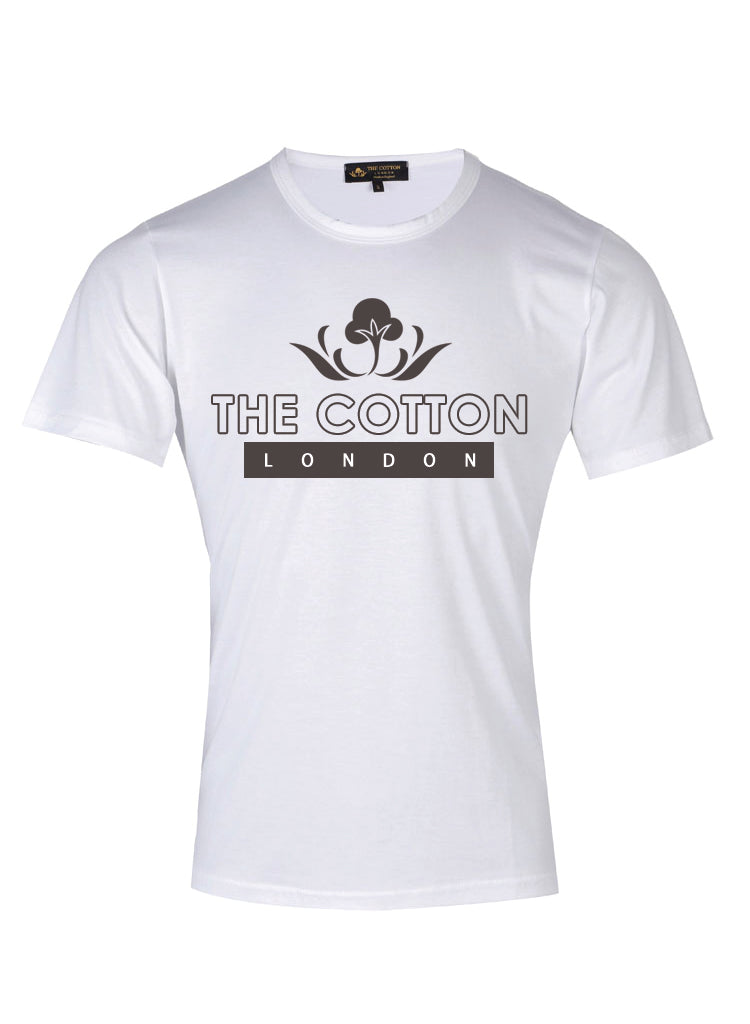 TCL Logo White T-shirt Supima Cotton TCL Brand White T-shirt