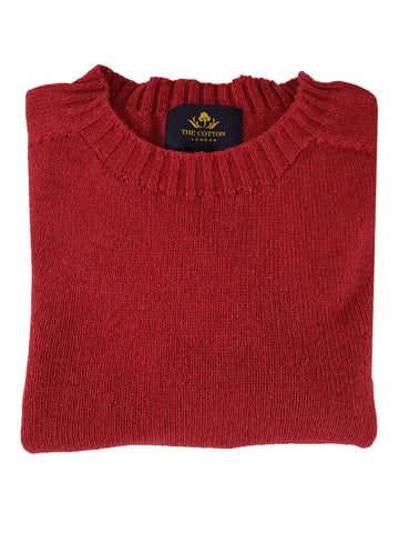Pure Dakota Cotton Crew Neck Jumper – Dark Navy