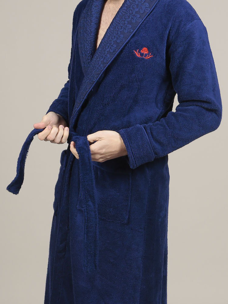 100% Turkish terry cotton bathrobe