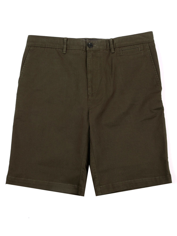SLIM FIT ITALIAN CHINO SHORTS – OLIVE GREEN
