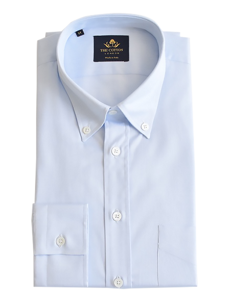 Thomas Mason Cambridge Light Blue Shirt