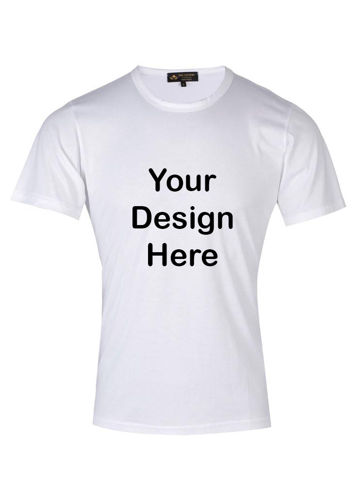 On Demand Print T-Shirt - White Print on demand T-Shirt