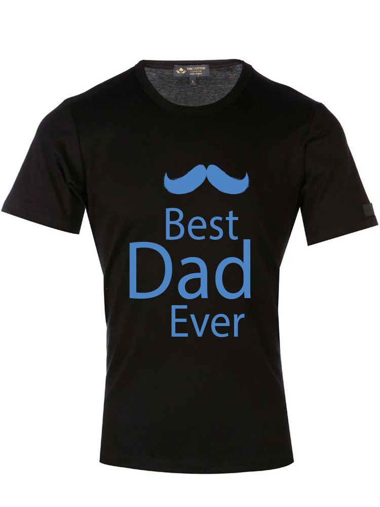 Best Dad Ever - Father's Day Black T-Shirt father's day t shirt