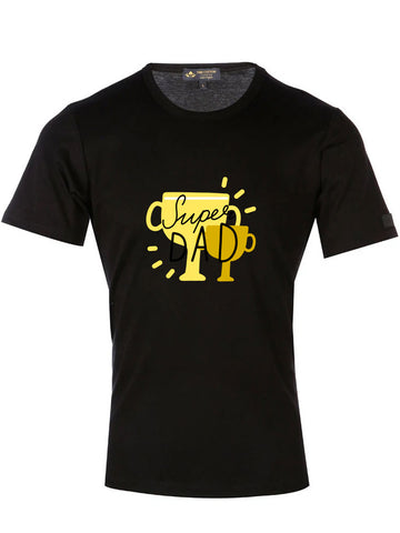 The King Of House - Father's Day Black T-Shirt