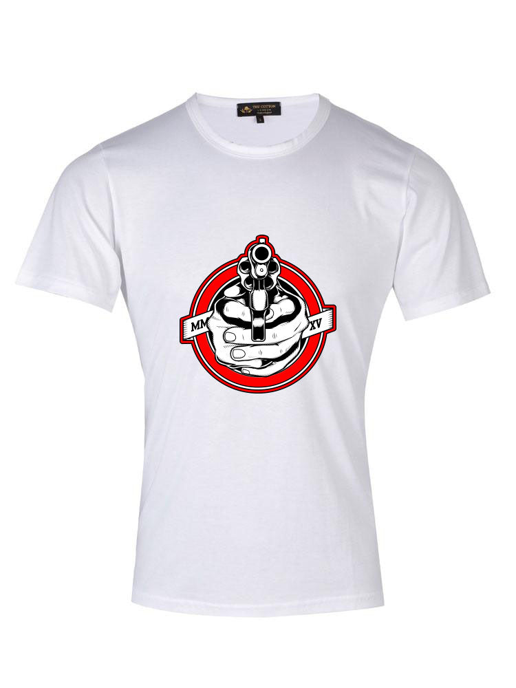 Mafia Gun Custom Design White T-shirt Mafia Gun Custom Design T-shirt
