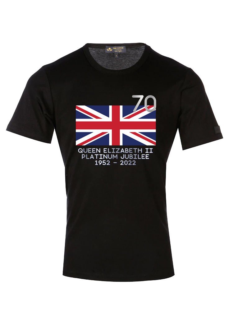 Queen's Platinum Jubilee - Graphic Design T-Shirt Queen's Platinum Jubilee - Graphic Design T-Shirt