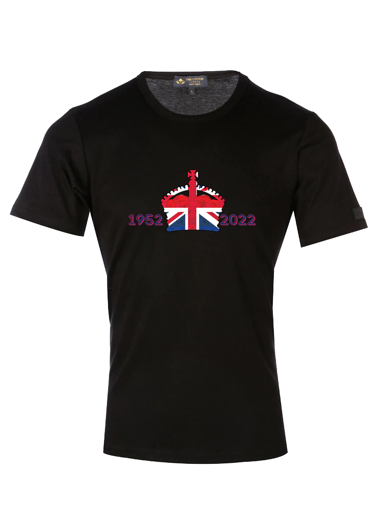 Queen's Platinum Jubilee - Graphic Design T-Shirt Queen's platinum Jubilee Graphic Design