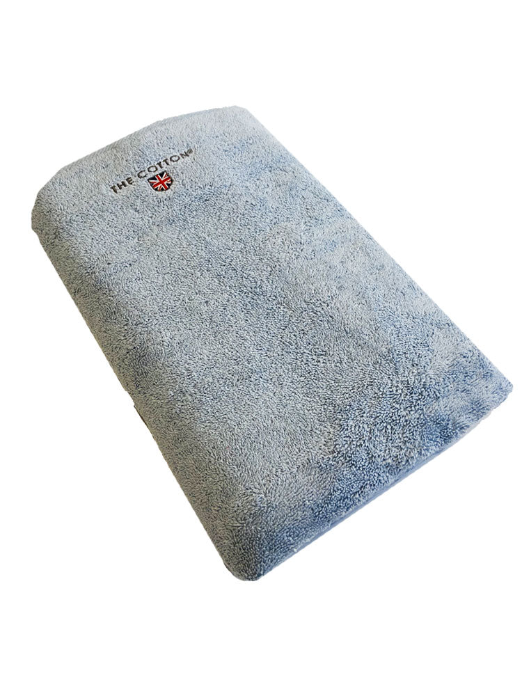 The Cotton Luxury Bath Sheet - Silver Grey Bath sheet