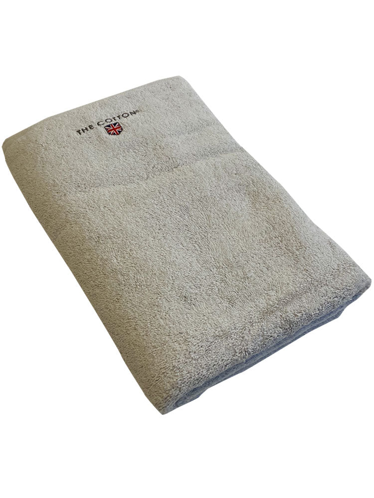 The Cotton Luxury Bath Towel - Stone Bath Towel