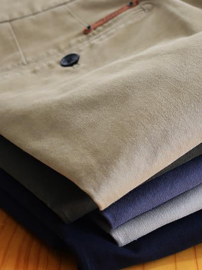SLIM FIT ITALIAN CHINO TROUSERS
