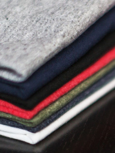 SHORT SLEEVE V NECK T-SHIRTS