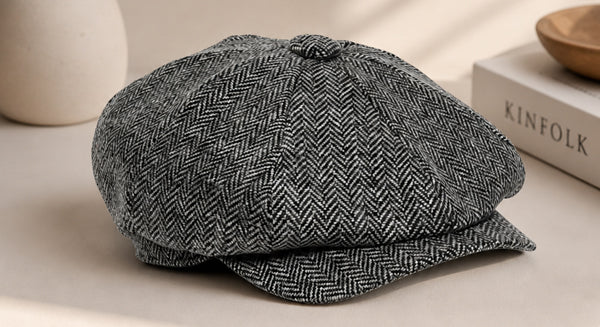 The British Heritage Tweed Baker boy Hat
