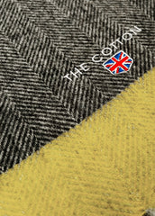 made in UK scarves for men - bayzantium colour - The Cotton