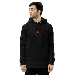 Palestine Solidarity Sweat Hoodie - Black - Made In England