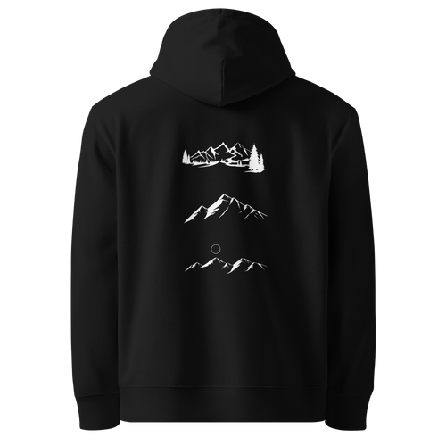 The Cotton Original Triple Peak Hoodie - Black