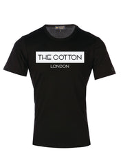 TCL Supima Cotton Brand Black T-shirt