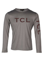 TCL Supima Cotton Brand Abbr Grey T-shirt