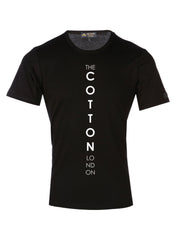 Supima Cotton TCL Brand Black T-shirt