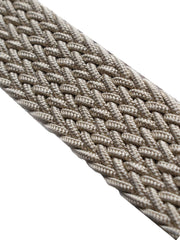 Textured braided weave for belt