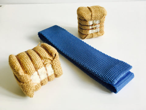 Compact Weave Pindot Knitted Tie – Pink