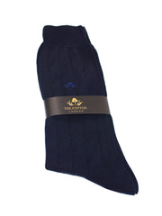 Luxurious Sea Island Cotton socks - Navy