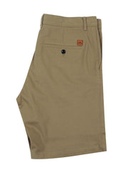 Side view of Italian Chino shorts - Classic Khaki