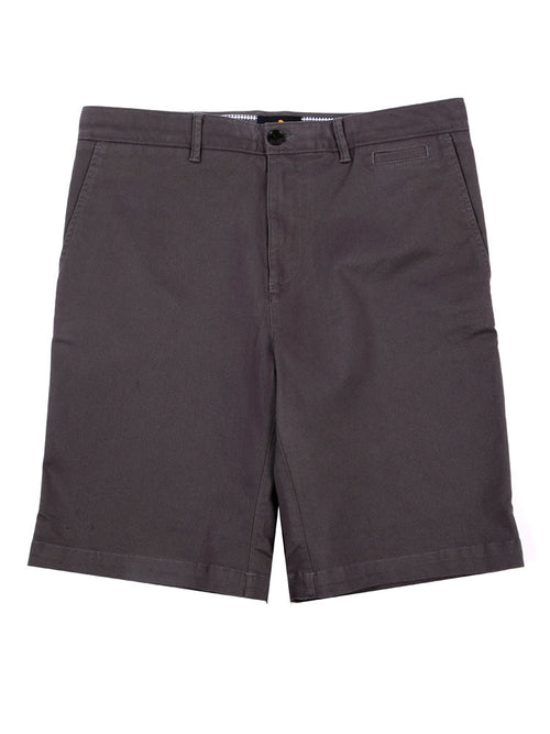 SLIM FIT ITALIAN CHINO SHORTS – CHARCOAL GREY