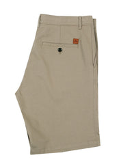 Side view of Italian Chino shorts - Light Grey