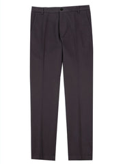 SLIM FIT ITALIAN COTTON CHINO TROUSERS – CHARCOAL GREY
