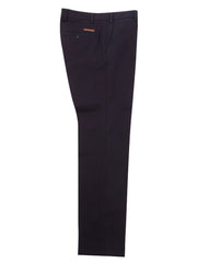Side view of Italian Chino trouser - Navy
