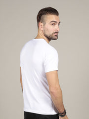 Short Sleeve Crew Neck - White