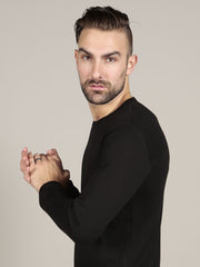 Male model wearing Supima Cotton t-shirt