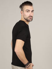 Short Sleeve Crew Neck - Black