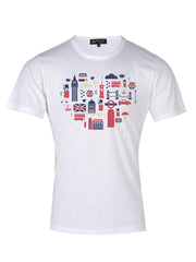 TCL Heart of London White T-shirt