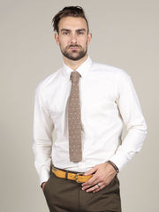 Thomas Mason Oxford Light Yellow Shirt