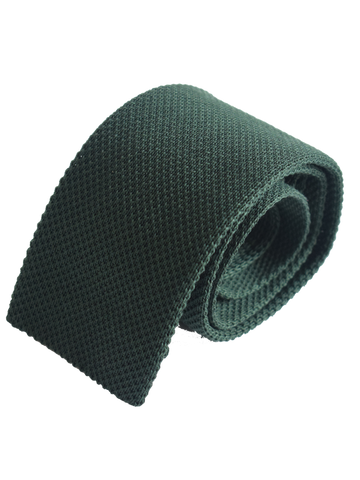 Compact Weave Pindot Knitted Tie – Pink