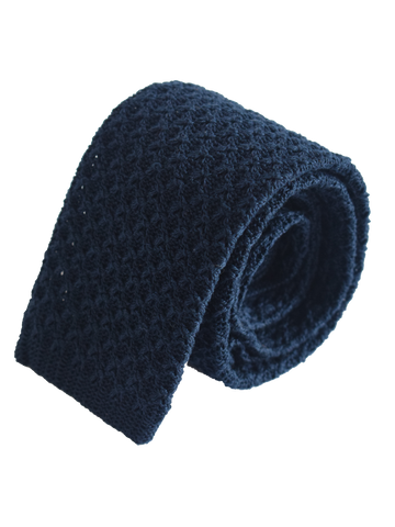 Compact Weave Pindot Knitted Tie – Pink