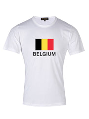  Supima Cotton Belgium Country T-shirt