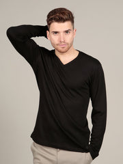 Male model wearing Supima Cotton t-shirt