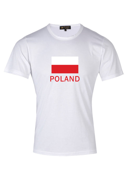  Supima Cotton Poland Country T-shirt