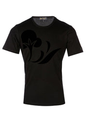 TCL Cotton Logo Black T-shirt