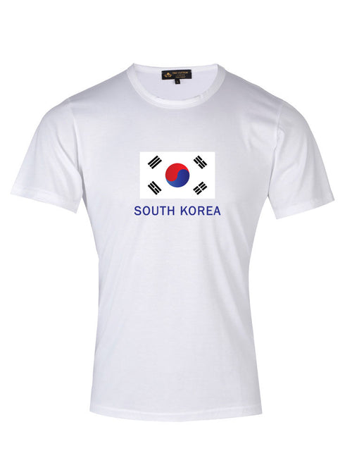 Supima Cotton South Korea Country T-shirt